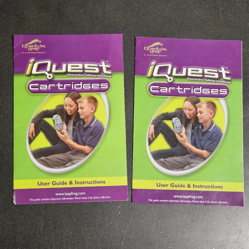 Quantum Leap iQuest Handheld Bundle with 5 cartilages & 2 manuals
